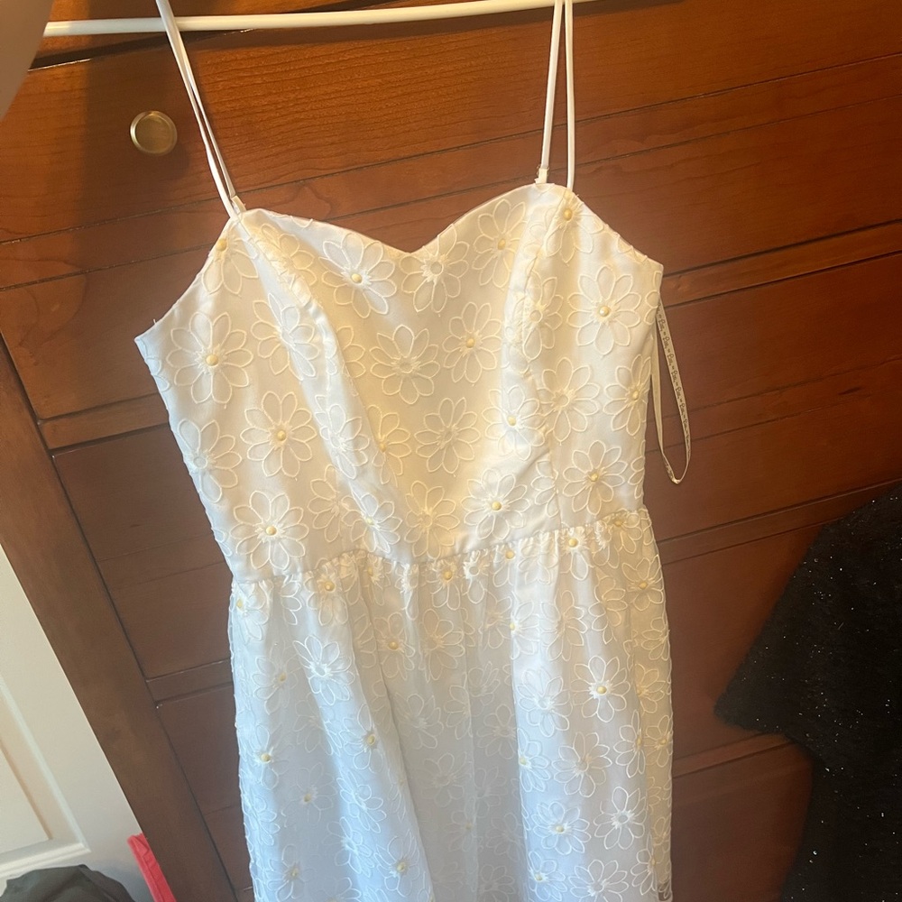 Lilly Pulitzer Dress White spaghetti strap